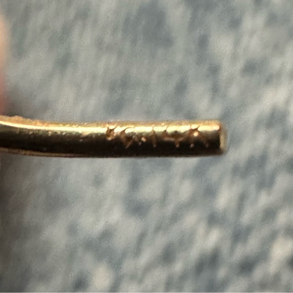 14k Solid Gold Heart Hoop Earrings - Picture 15 of 16